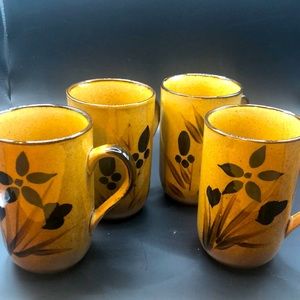 Vintage Mid Century Coffee Mugs